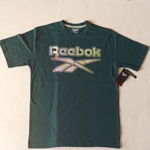 Reebok T-shirt Green Small